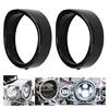 Motorcycle 4.5'' 7" Headlight Trim Rings Head Lamp Decorative Rings Fog Lamp Visor Protector for Most Motorbike