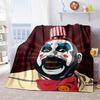 Captain Spauldings Museum Monsters Madmen Clown Blanket Perfect All Seasons Soft Comfortable Sofa Office Nap Travel Festive Gift