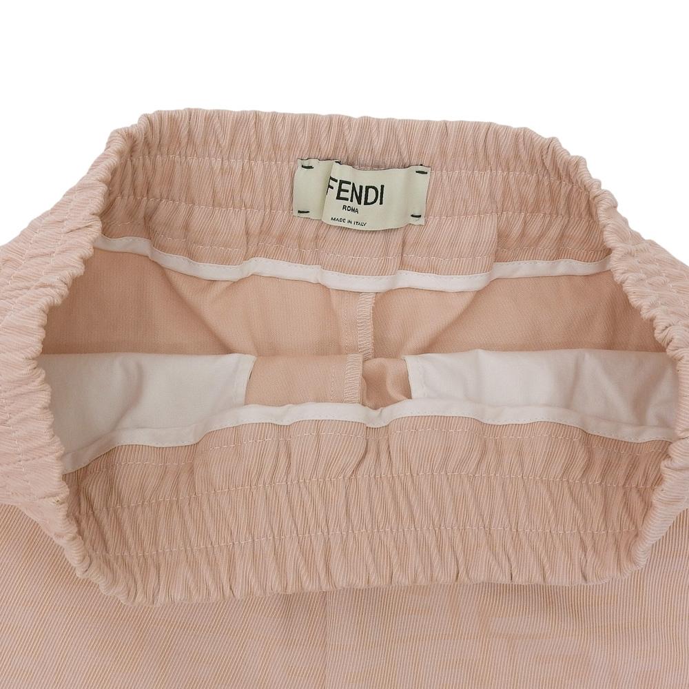 Fendi Excellent Condition FF All-over Print Shorts, Women's, Pink, Size 38, FLP761 AK6C Bottoms 38 PinkUsed