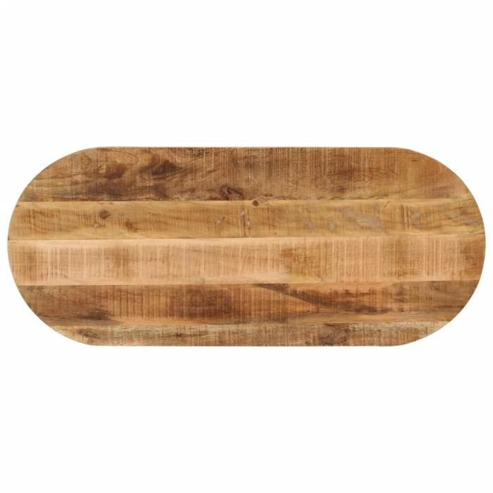 VidaXL Table Top, Replacement Table Top, Spare Dining Room Table Top, 120x50x2.5cm Oval Solid Wood 370108