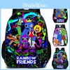 Durable And Breathable Roblox Rainbow Friends Backpack For Kids