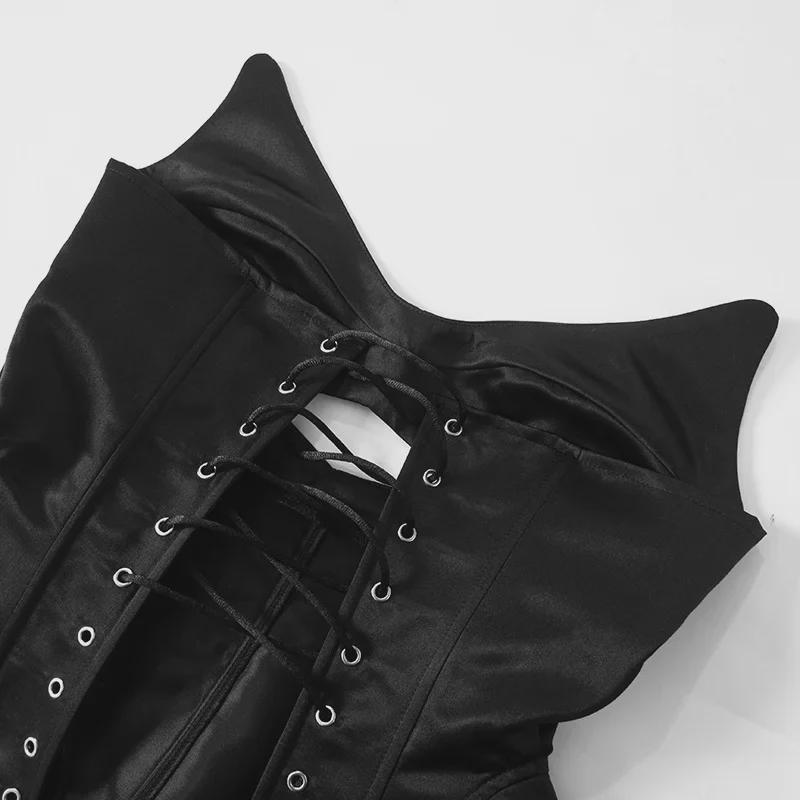 Sawadika Deep V Backless Hollow Tube Top - Sexy, Slim Fit