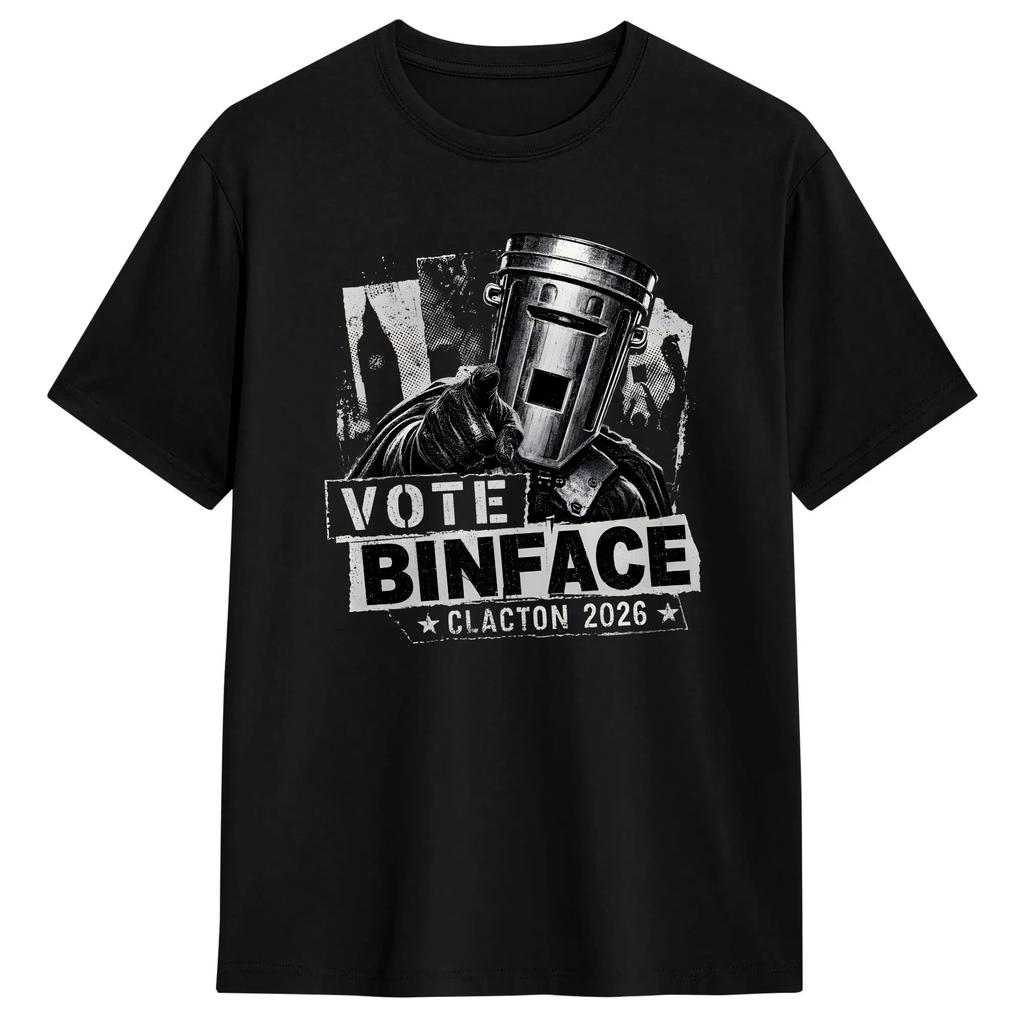 Harajuku Tshirt Summer Vote Binface 2026 Trending T Shirts Cotton Tshirt For Man Y2k Fun Design Short Sleeve Top Tees