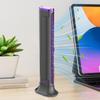 Air Cooling Fan Portable Cooling Fan Desk Fan Rechargeable 3 Speeds Desktop Fan Mini Vertical Silent Fan For Daily Use Home