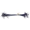20pcs 15/20/25cm Anti-bite Steel Wire Leader Leashes For Fishing 50LB With Swivel Fishing Lure Accessories Pike Bass