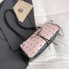 Fashion Bow Ribbon Shoulder Bag Daily Casual Commuting Bowknot Print Underarm Bag Sweet Women's Small Handbag