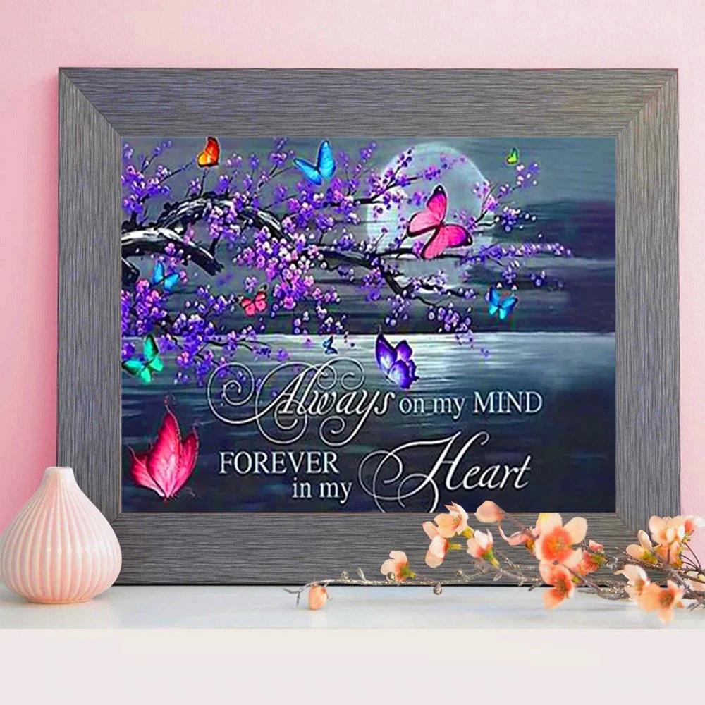 Diamond Painting Set Animal 5D Diamond Embroidery Cross Stitch Butterfly Pictures Of Rhinestones Full Mosaic Wall Art