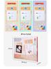 Kids' Magnet Double-Sided Erasable Drawing & Writing Board with Stand