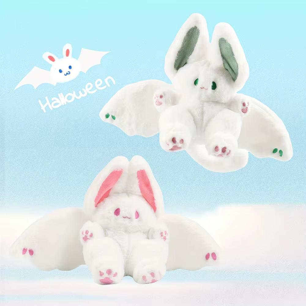 25cm Kawaii Halloween Fledermaus Kaninchen Plüschtiere Fliegende Kaninchen Plüschtiere Stofftiere Puppen Geburtstagsgeschenke Für Kinder Halloween Dekoration