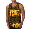 Sommer Herren 3D Gedrucktes Ärmelloses T-Shirt Mode Vielseitig Atmungsaktiv Trend Lässig