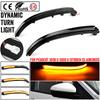 Fit For Peugeot 3008 5008 2016- Side Mirror Indicator Lamp For Citroen C5 2 Pieces Dynamic Blinker LED Turn Signal Lights