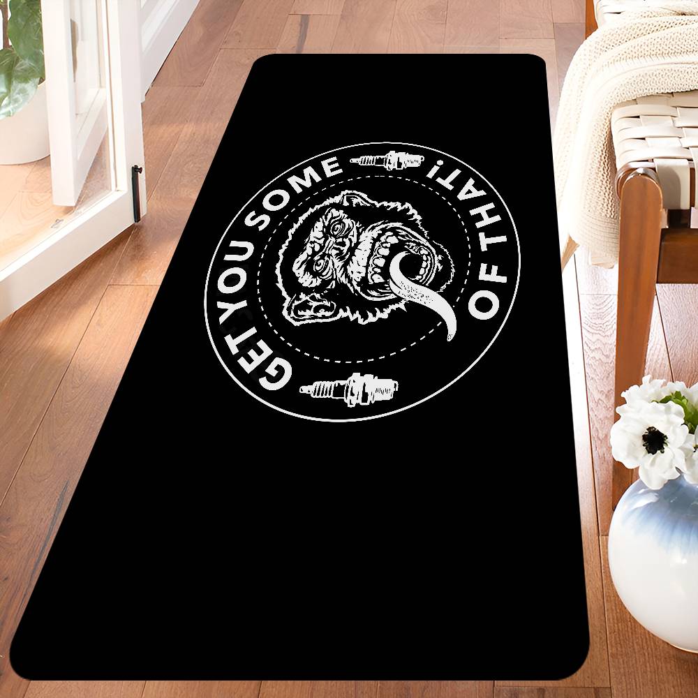 

Gas Monkey Garage Logo Entrance Door Mat Washable Non-Slip Living Room Sofa Chairs Area Mat Kitchen Welcome Doormat 40x60cm