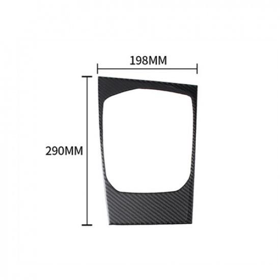 Carbon Fiber Car Gear Shift Frame Cover Sticker For BMW 3 Series G20 -