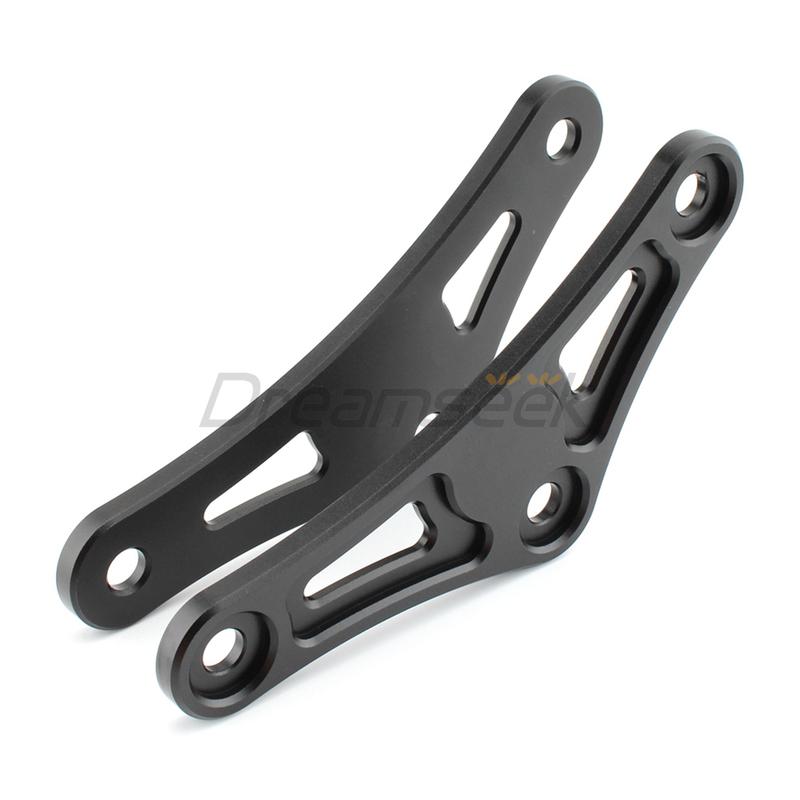 CNC Lowering Link Rear Suspension Drop Kits for Kawasaki Z900 Z900RS CAFE 2017- Motorcycle Lowering Linkage Black Aluminum