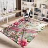 1PC Dragonfly, Flowers Carpet Ultra Soft, Thick & Absorbent, Non Slip Machine Washable Mat for Entryway