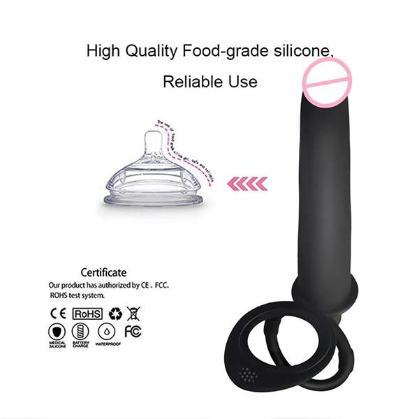 Double Penetration Vibrator Sex Toys Penis Strapon Dildo Vibratorfor Man Adult Sex Toys for Beginner