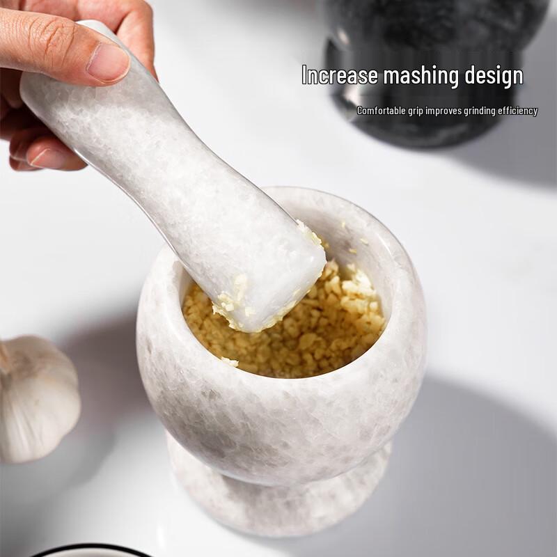 Natural Stone Mortar and Pestle