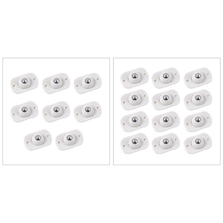 Flexible Stick On Rollers 360 Degree Swivels Wheels for Easy Furniture Movement