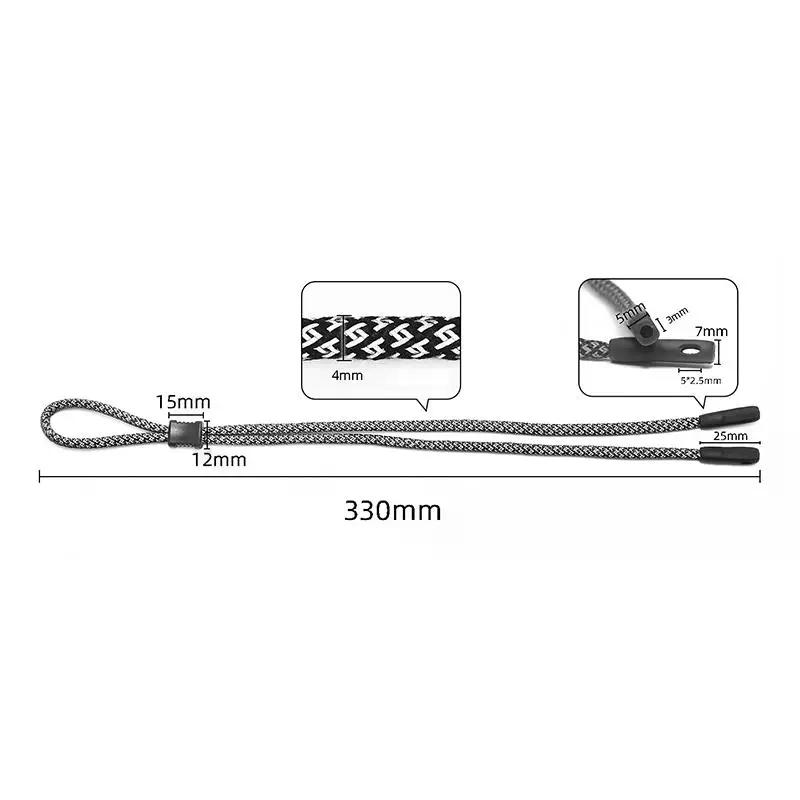 Adjustable Eyewear Cord Non Slip Sunglasses Chain Reflective Lanyard Strap for Active Lifestyle Men and Women