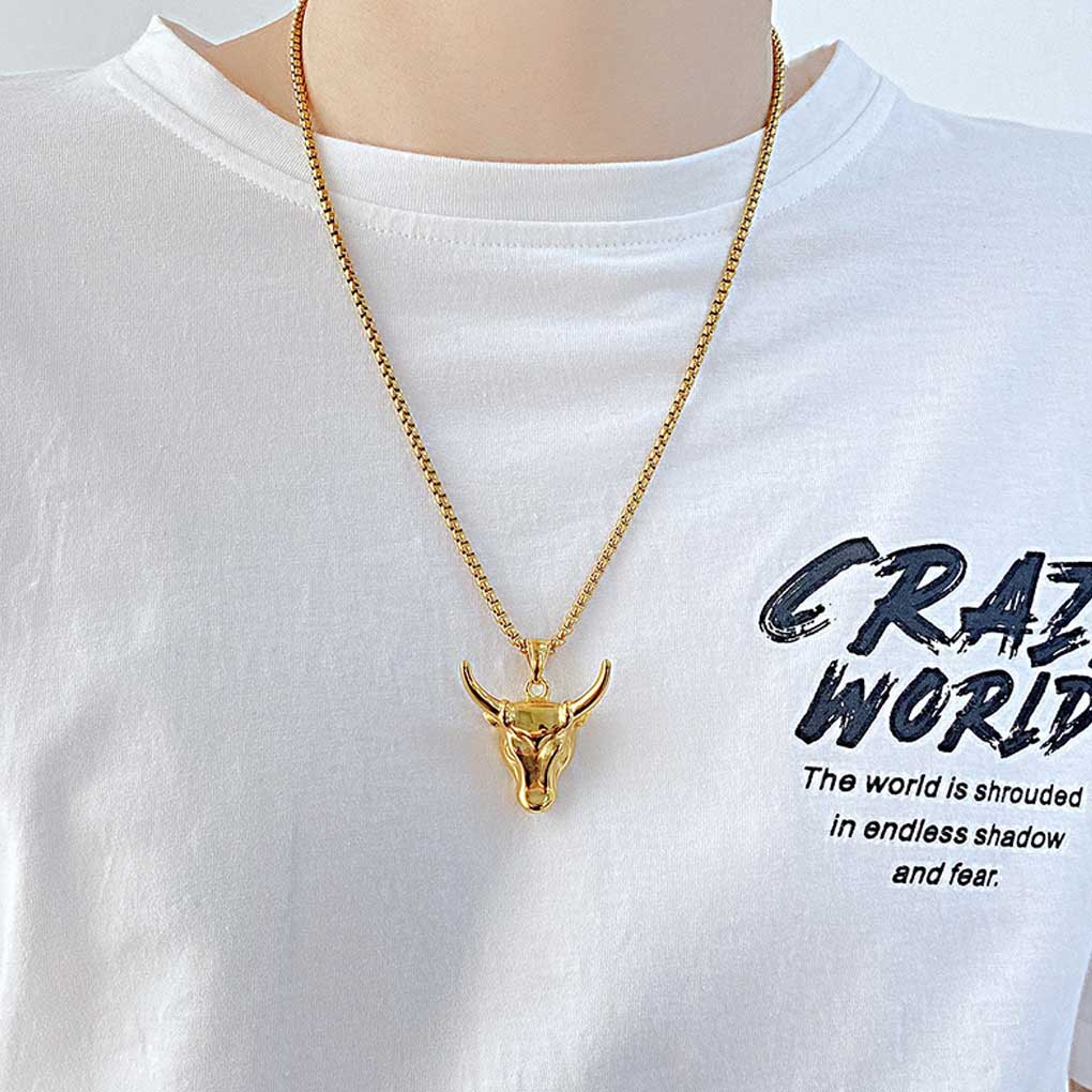 Unisex Animal Necklace Portable Simple Design Stainless Steel Pendant Wedding Ceremony Party Banquet Jewellery