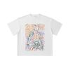 260 GSM Double Yarn 32 Count 100% Cotton One Punch Man V8 Garou Print Unisex Heavy Cotton T Shirt