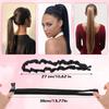 1PC Drawstring, Satin, Hairband, Extra Long, Fashion, Simulated Silk, Premium, Headpiece, African Puff Adjustable Headband
