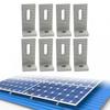 4/8 Stück Solarpanel-Montagehalterung Verbinder 90° Winkel Design PV-Verbindungswinkel Aluminiumlegierung Befestigungsklemme Zubehör
