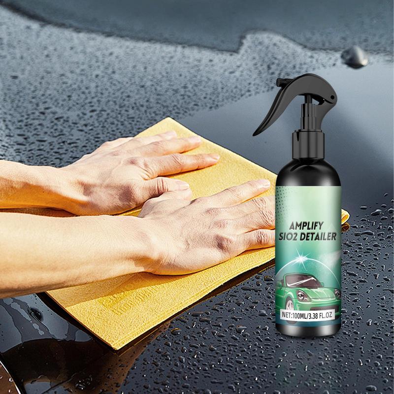 Car Coating Agent Spray 100ml Versatile Car Coating Agent Quick Coating Spray Heat-Resistant Car Wax Polish Car Paint Coating