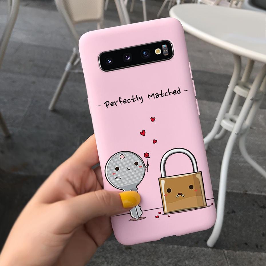 Silicon Case For Samsung Galaxy S10 Plus Phone Cover Samsung S10 S 10 S10e Flower Soft TPU Funda GalaxyS10 10e S10Plus Couqe