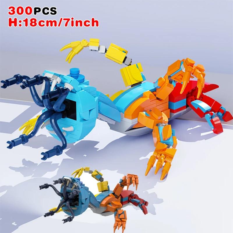 New Nightmare Critter Yarnabi Building Blocks Toy Horror Game Poppi Smile Critter Construction Toy Birthday Christmas Gift