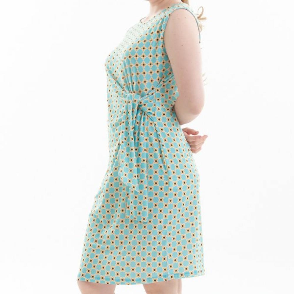 Lipbbam Creora Nelly Jersey Tie Sleeve Dress Ldm55ph01
