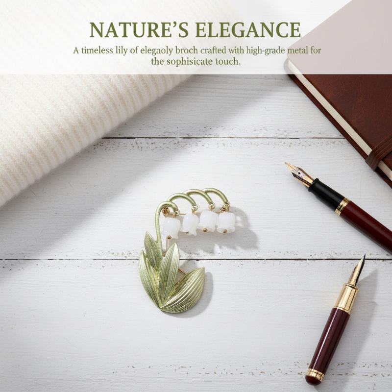 1/5Pcs Wedding Holiday Party Couple Gift Luxury Beautiful Fringe  Flower Design Brooch For Men And Women Jewelry Accessory