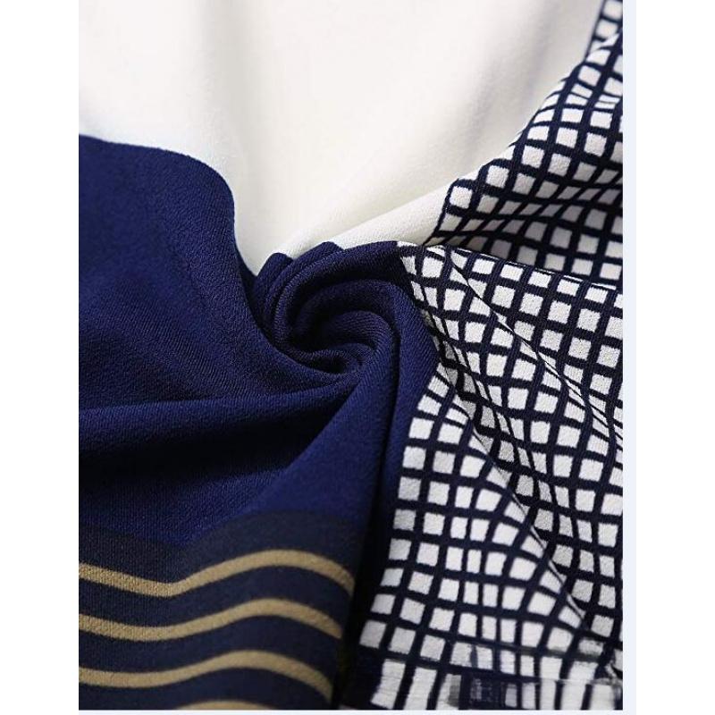 New Printed Women's Seven-quarter Sleeve Top Women's Fashion Casual T-shirt