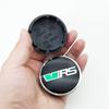 4pcs 56mm 60mm V VRS Logo Car Wheel Center Hub Caps Emblem For Skoda Rapid Octavia Fabia Kodiaq Karoq Laura Superb Accessory