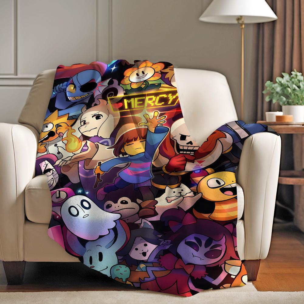 Adventure game u Undertale Blanket For Sofa Office Bed Plane Travel Sleep Read Relax Camping Soft And Warm