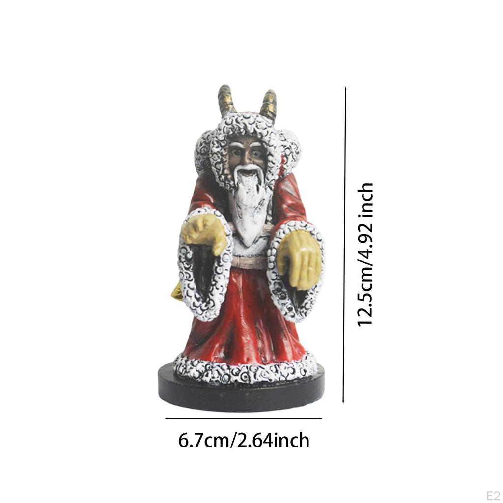 Socha Halloween Socha z pryskyřice Vnitřní dekorace, Sběratelská domácí figurka na verandu