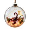 12 Pack Lighted Christmas Ornaments, Battery Operated Christmas Balls, Hanging Tree Decor with 3 Button Cell Batteries,