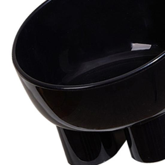 Elevated Pet Bowl Anti-Spill Dog Food Water Bowl Tilted Raised Feeding Bowl Protects Pets Spine for Cats Dogs