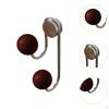 Coat Hook, Creative Double Wall Hooks, Easy to Install, Practical Hanger for Keys, Bags, Towels,