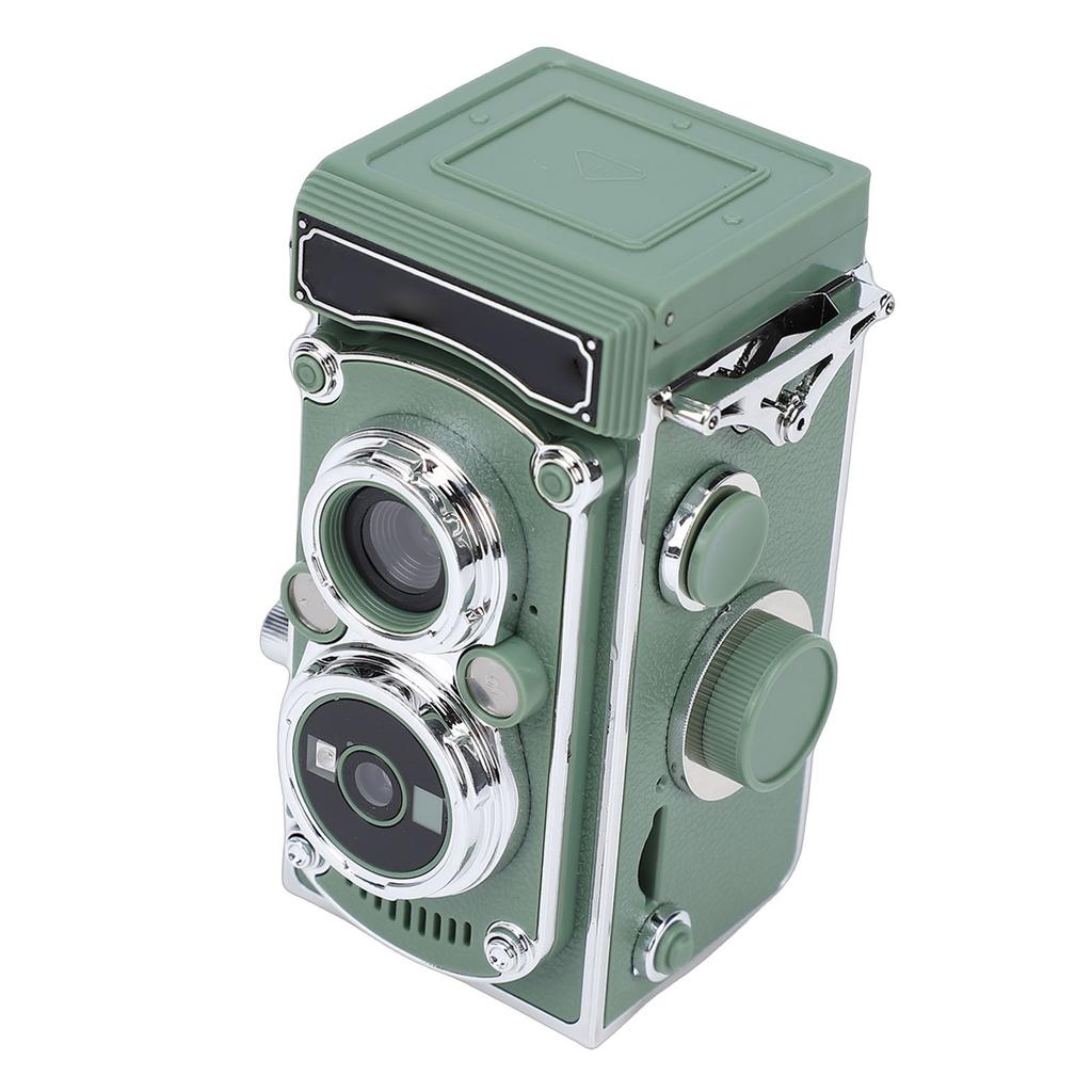 Vintage Digital Camera Portable TLR Retro 2.7K Video 24MP Autofocus Vlog Camera Manual Joystick for Beginners Teens Adults