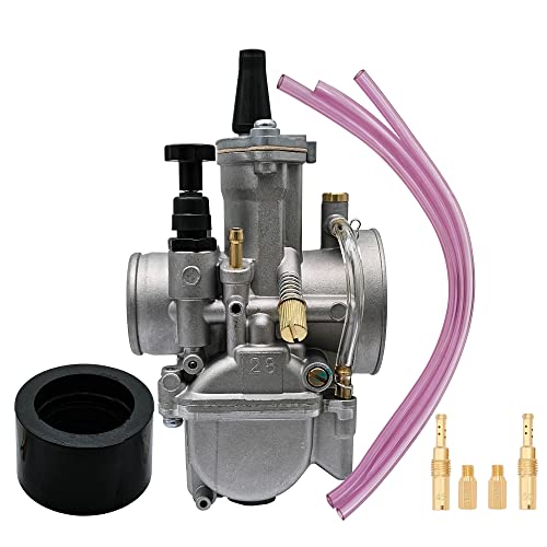 

leihuo Универсальный карбюратор PWK 28 мм с силовым жиклером для общего назначения 75-250 куб.см гоночный автомобиль внедорожник квадроцикл скутер