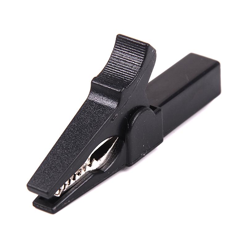 4Pcs 55mm Alligator Clip + 4mm Banana Plug Test Probe Plug Cable Clips