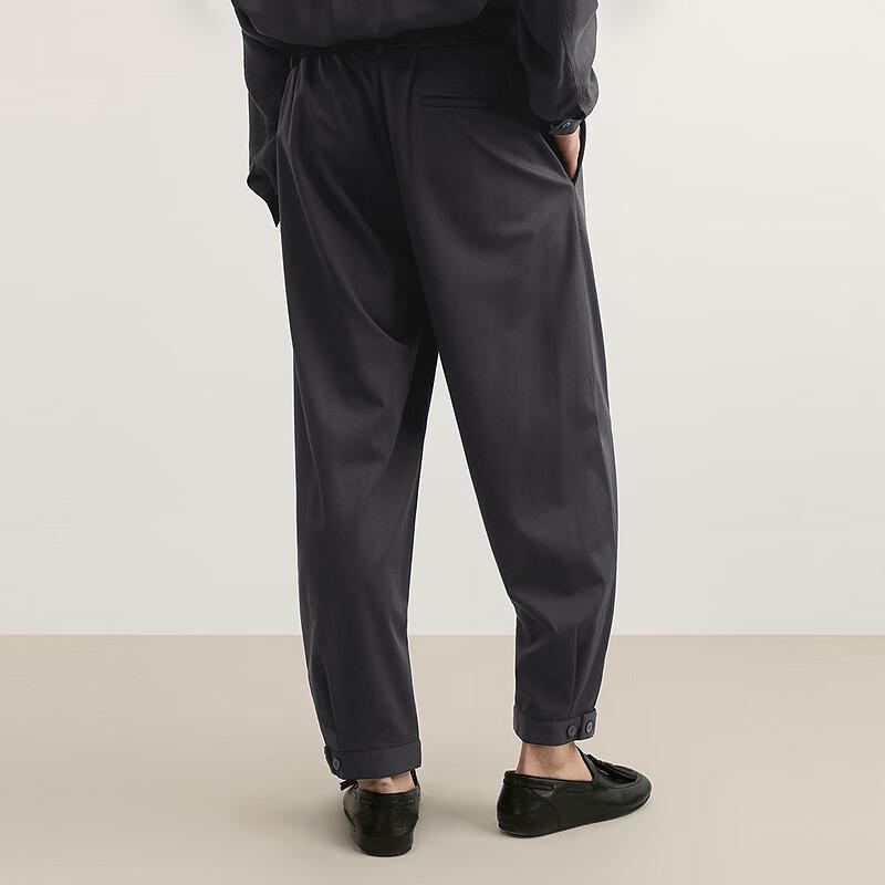 Suxie Men's 2025 Spring Loose Tapered Casual Pants