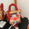 Cartoon Print Shoulder Handbag: Trendy Versatile Crossbody for Women