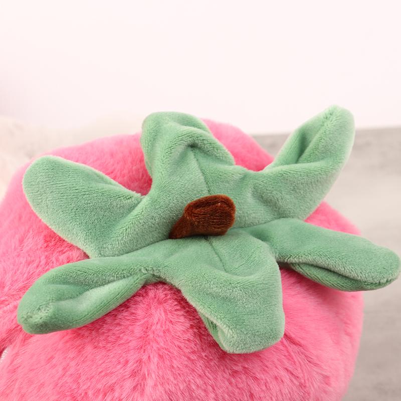 Super Soft Strawberry Pillow Toy Creative Lightweight Cute Strawberry Pillow