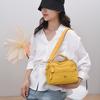 Solid Color Nylon Shoulder Crossbody Bags For Women Mother Handbag Waterproof Shopping Small Tote Bags For Outdoor Travel Daily