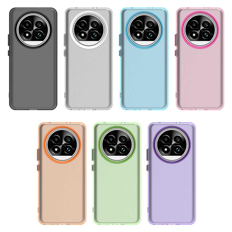 For Realme 13 Pro Plus Case Cover OPPO Realme 13 Pro Plus Capas Bumper Shockproof Frosted Matte Clear Fundas Realme 13 Pro Plus