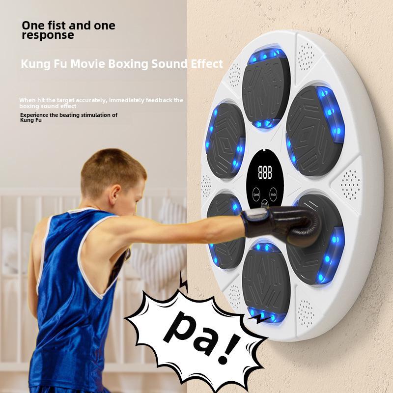

2024 Music Boxing Trainer: Interactive Fitness Wall Target for Home Exercises