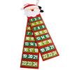 Non-woven Fabric Christmas Advent Calendar Wall Door Hanging Countdown Xmas Calendar for Christmas Birthday Gift Home Decor