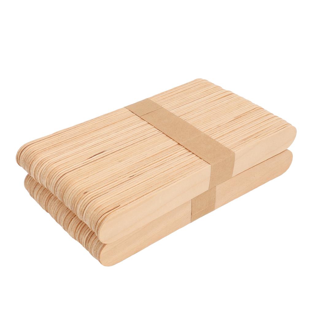 300PCS Waxing Craft Stick Multifunctional Birch Wood Hair Removal Stick for Home